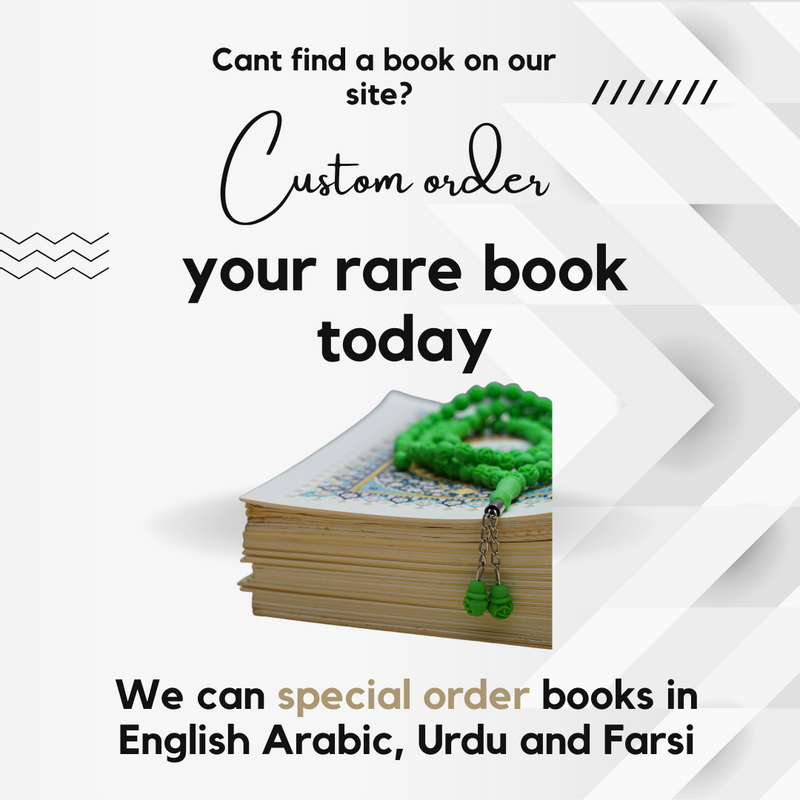 Custom Order your books today