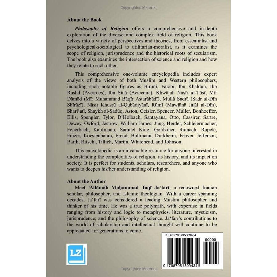 Philosophy of Religion