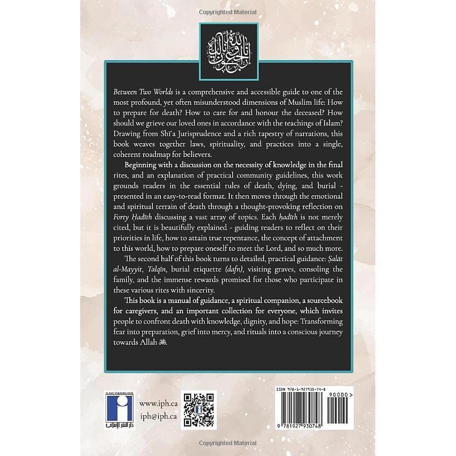 Between Two Worlds: Preparing for One’s Death, Honouring the Deceased, and Comforting the Bereaved