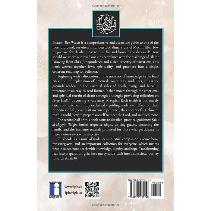 Between Two Worlds: Preparing for One’s Death, Honouring the Deceased, and Comforting the Bereaved
