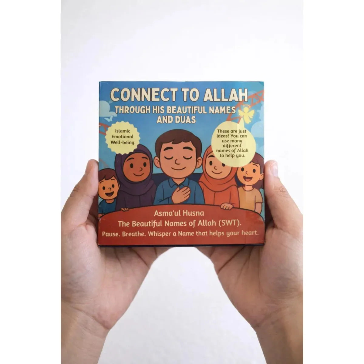 Up, Down, Round and Round — My Emotions, My Path Islamic Emotional Well-being Book + Matching Card Set