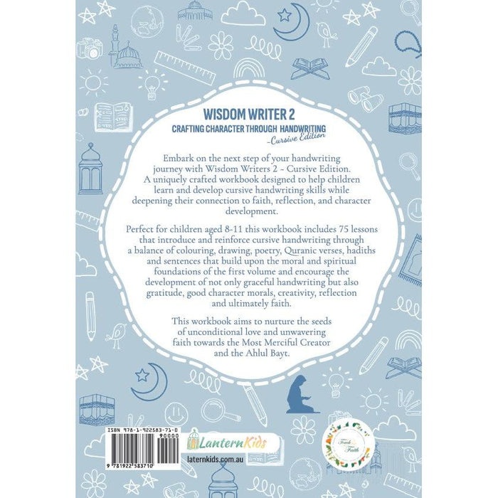 Wisdom Writers 2: Crafting character through handwriting ~ Cursive Edition