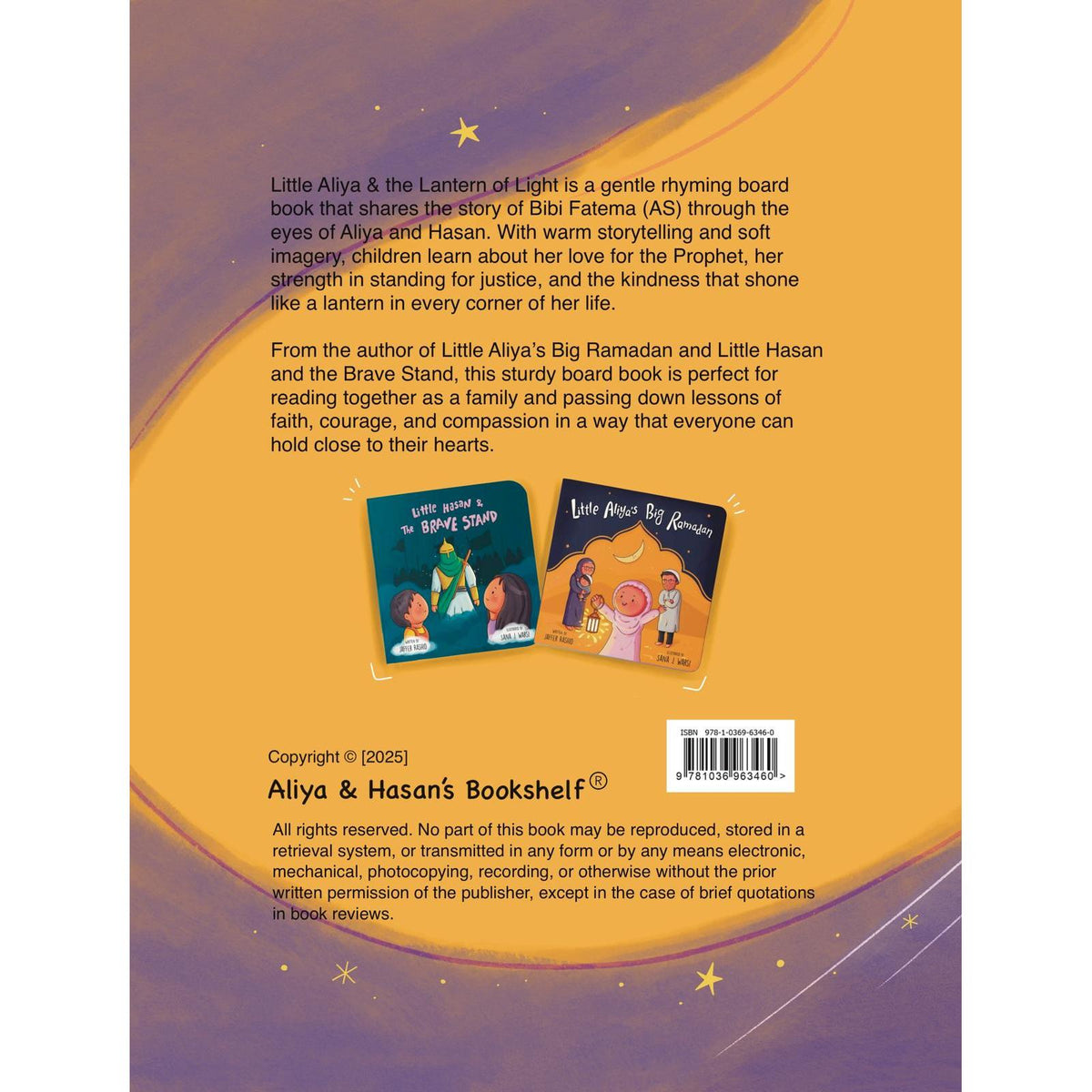 Little Aliya and the Lantern of light