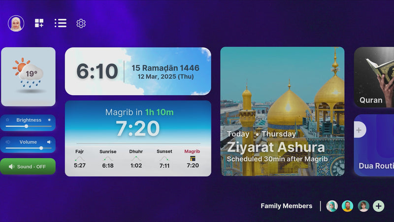 Ahlbyt Portal- All in one Spiritual Device Azan Clock